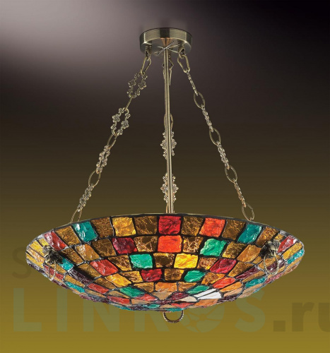 Купить Подвесной светильник Odeon Light Country Velute 2094/5C за 19 760 руб. в Туле фото 3 Купить с доставкой Подвесной светильник Odeon Light Country Velute 2094/5C в Туле фото 3