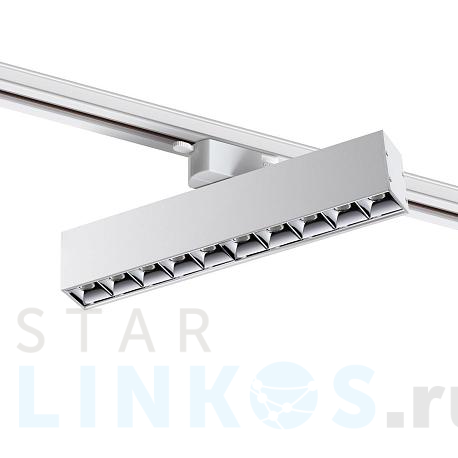 Купить Трековый однофазный светодиодный светильник Novotech Port Iter 358858 за 3 550 руб. в Туле фото 2 Купить с доставкой Трековый однофазный светодиодный светильник Novotech Port Iter 358858 в Туле фото 2