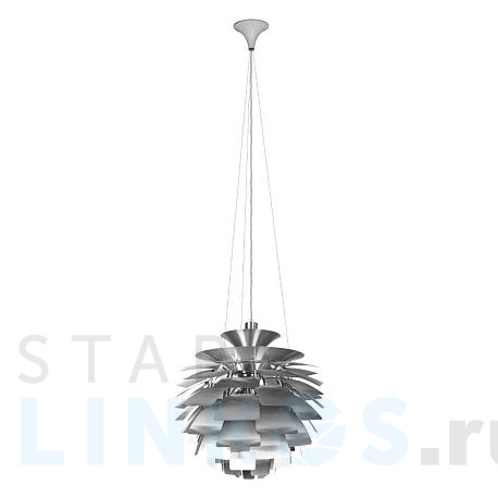 Купить Подвесной светильник Loft IT Artichoke 10156/600 Silver за 80 500 руб. в Туле фото 2 Купить с доставкой Подвесной светильник Loft IT Artichoke 10156/600 Silver в Туле фото 2