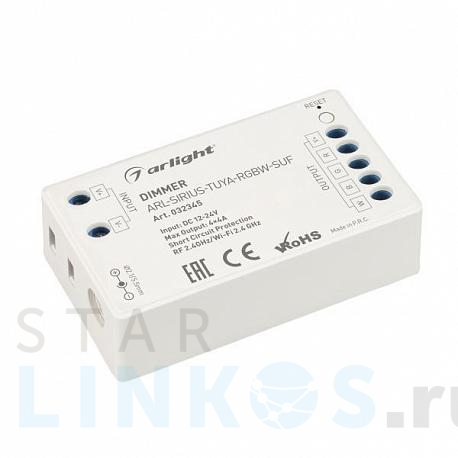 Купить Диммер Arlight ARL-Sirius-Tuya-RGBW-Suf 032345 за 3 601 руб. в Туле фото 2 Купить с доставкой Диммер Arlight ARL-Sirius-Tuya-RGBW-Suf 032345 в Туле фото 2