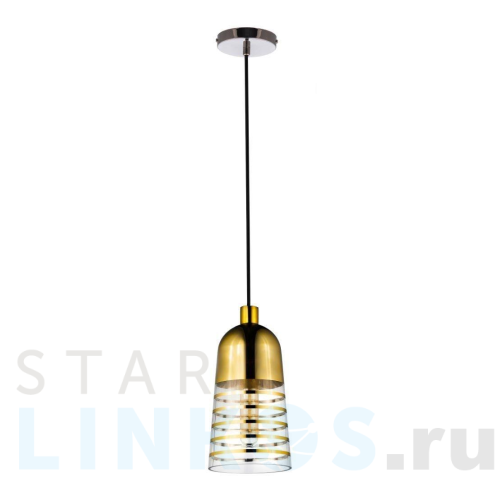 Купить с доставкой Подвесной светильник Lumina Deco Etrica LDP 6815 GD в Туле
