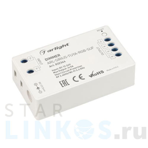 Купить Диммер Arlight ARL-Sirius-Tuya-RGB-Suf 032344 за 3 601 руб. в Туле Купить с доставкой Диммер Arlight ARL-Sirius-Tuya-RGB-Suf 032344 в Туле