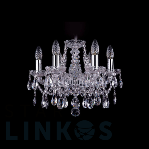 Купить с доставкой Подвесная люстра Bohemia Ivele 1413/6/141 Ni в Туле