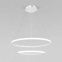 Купить Подвесной светодиодный светильник Eurosvet Collars 90264/2 белый в Туле