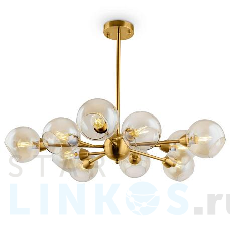 Купить Подвесная люстра Freya Sherry FR5121PL-10G за 23 741 руб. в Туле фото 2 Купить с доставкой Подвесная люстра Freya Sherry FR5121PL-10G в Туле фото 2