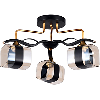 Купить Потолочная люстра Reluce 72105-0.3-03 BK+GAB в Туле