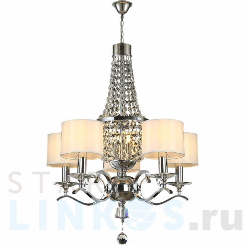 Купить Подвесная люстра Illumico IL6202-5P-27 CR за 12 100 руб. в Туле Купить с доставкой Подвесная люстра Illumico IL6202-5P-27 CR в Туле