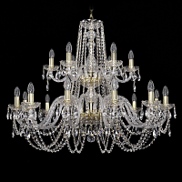 Купить Подвесная люстра Bohemia Ivele 1402/12+6/360/2d G в Туле