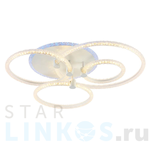 Купить Потолочная светодиодная люстра Profit Light 8024/4 WHT за 6 885 руб. в Туле Купить с доставкой Потолочная светодиодная люстра Profit Light 8024/4 WHT в Туле