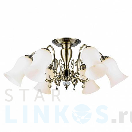 Купить Потолочная люстра Lussole Anaheim LSP-8026 за 16 474 руб. в Туле фото 2 Купить с доставкой Потолочная люстра Lussole Anaheim LSP-8026 в Туле фото 2