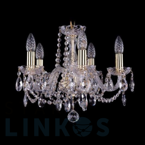 Купить Подвесная люстра Bohemia Ivele 1402/5/141 G за 20 993 руб. в Туле Купить с доставкой Подвесная люстра Bohemia Ivele 1402/5/141 G в Туле