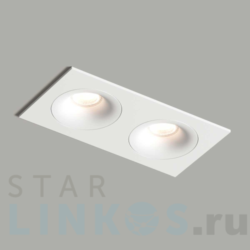 Купить Встраиваемый светильник Denkirs Roto DK2122-WH за 3 390 руб. в Туле Купить с доставкой Встраиваемый светильник Denkirs Roto DK2122-WH в Туле