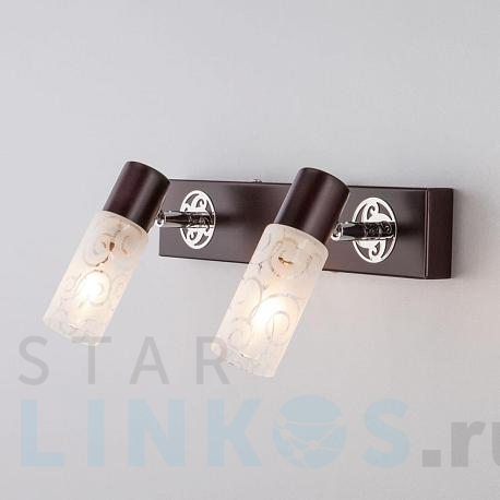 Купить Спот Eurosvet 21130/2 хром/венге за 3 720 руб. в Туле фото 2 Купить с доставкой Спот Eurosvet 21130/2 хром/венге в Туле фото 2