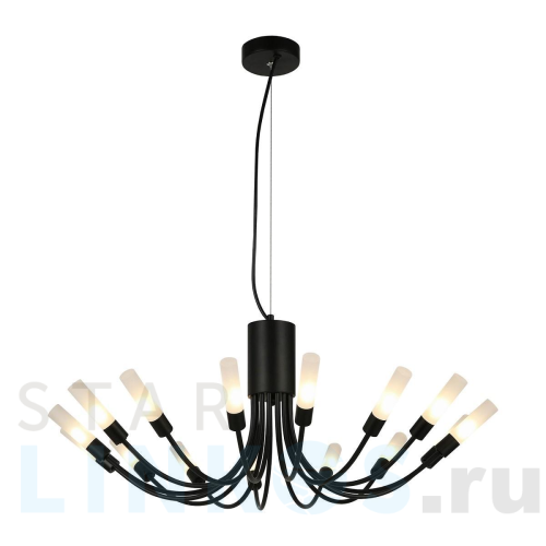 Купить Подвесная люстра Gerhort G61335/15BK за 16 560 руб. в Туле Купить с доставкой Подвесная люстра Gerhort G61335/15BK в Туле