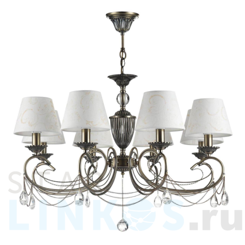 Купить с доставкой Подвесная люстра Freya Brossard FR2904-PL-08-BZ в Туле