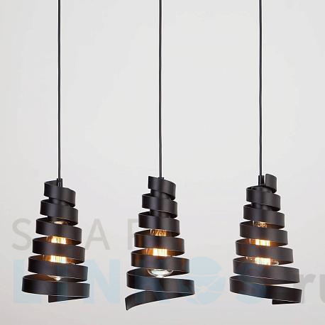 Купить Подвесной светильник Eurosvet 50058/3 черный за 13 400 руб. в Туле фото 2 Купить с доставкой Подвесной светильник Eurosvet 50058/3 черный в Туле фото 2