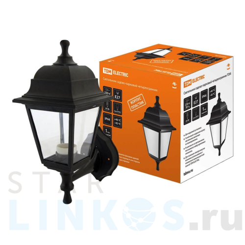 Купить с доставкой Уличный настенный светильник TDM Electric НБУ 04-60-001 SQ0330-0704 в Туле