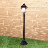 Купить Уличный cветильник Elektrostandard Apus F черное золото GL 1009F a043117 в Туле