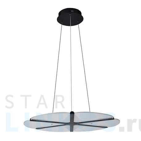 Купить Подвесная светодиодная люстра Gerhort G61316/6BK CL за 24 340 руб. в Туле фото 2 Купить с доставкой Подвесная светодиодная люстра Gerhort G61316/6BK CL в Туле фото 2