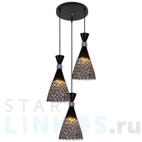 Купить Подвесной светильник Reluce 02782-0.4-03 BK за 4 460 руб. в Туле Купить с доставкой Подвесной светильник Reluce 02782-0.4-03 BK в Туле