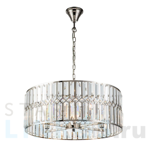 Купить с доставкой Подвесная люстра iLamp Triumph 6122-600 Nickel в Туле