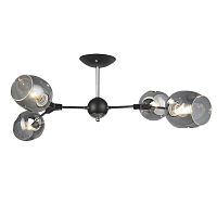 Купить Потолочная люстра Seven Fires Mouzes SF3328/4C-BK-CR-SMK в Туле