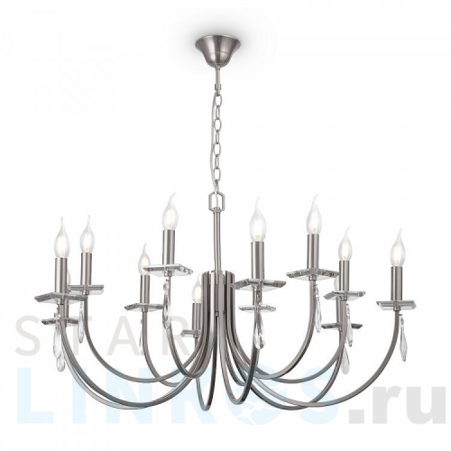 Купить Подвесная люстра Freya Forte FR1006PL-12N за 30 990 руб. в Туле Купить с доставкой Подвесная люстра Freya Forte FR1006PL-12N в Туле