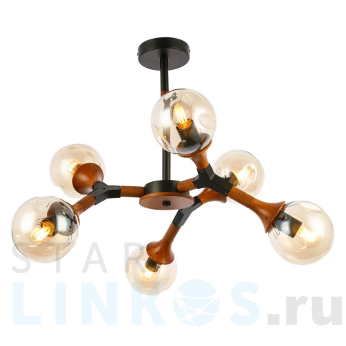 Купить Потолочная люстра Evoluce Raquel SLE109402-06 за 15 550 руб. в Туле Купить с доставкой Потолочная люстра Evoluce Raquel SLE109402-06 в Туле