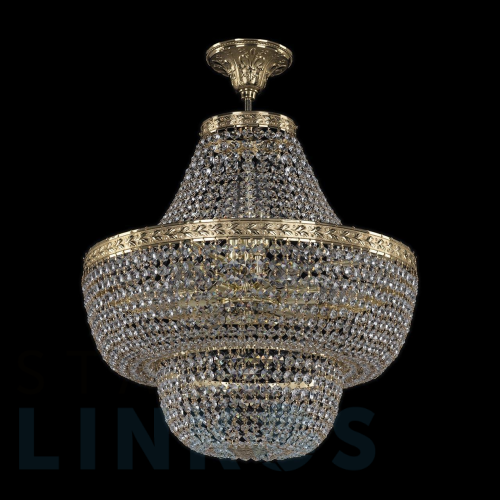 Купить Потолочная люстра Bohemia Ivele 19091/H1/45IV G за 49 561 руб. в Туле Купить с доставкой Потолочная люстра Bohemia Ivele 19091/H1/45IV G в Туле