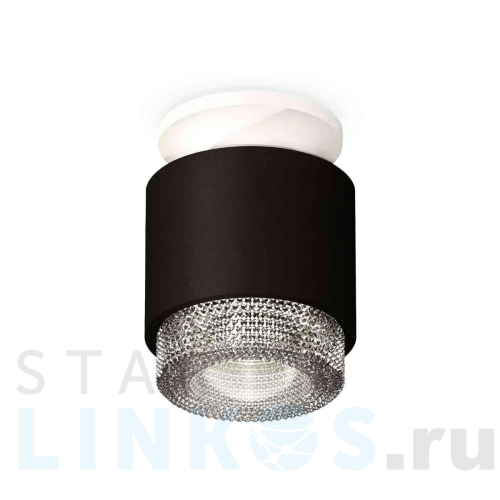 Купить с доставкой Комплект накладного светильника Ambrella light Techno Spot XS7511042 SBK/SWH/CL черный песок/белый песок/прозрачный (N7925, C7511, N7191) в Туле