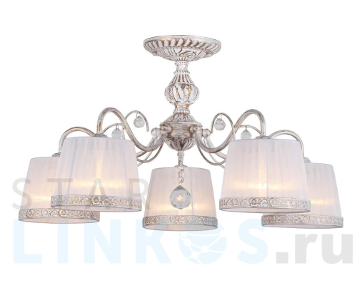 Купить Потолочная люстра Omnilux Campovaglio OML-54107-05 за 8 700 руб. в Туле Купить с доставкой Потолочная люстра Omnilux Campovaglio OML-54107-05 в Туле