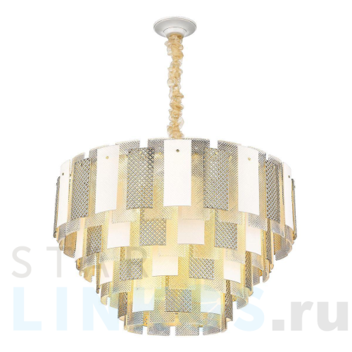 Купить с доставкой Подвесная люстра Wertmark Agati WE124.28.303 в Туле