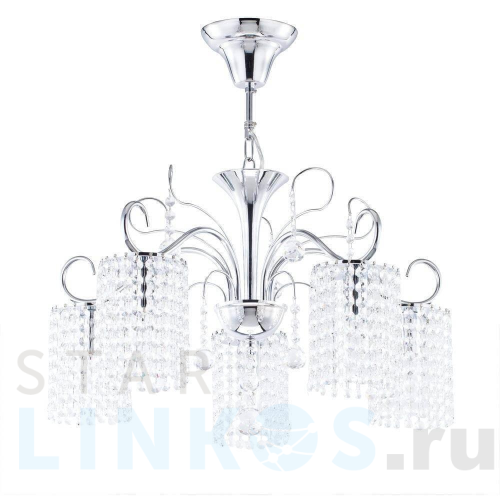 Купить Подвесная люстра Freya Leona FR1127-PL-05-CH за 18 991 руб. в Туле Купить с доставкой Подвесная люстра Freya Leona FR1127-PL-05-CH в Туле