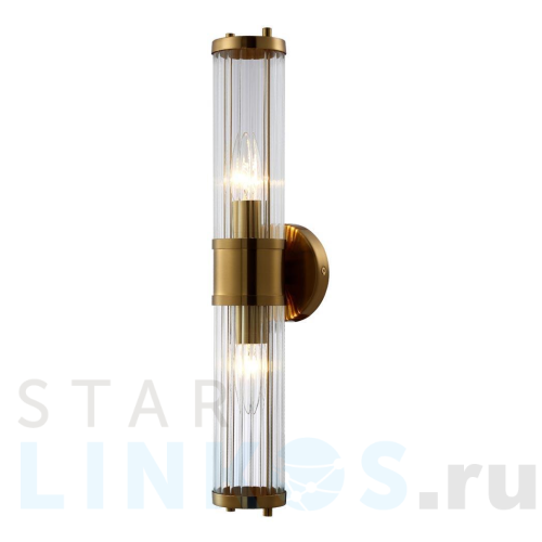 Купить Бра Crystal Lux Sancho AP2 Brass за 8 900 руб. в Туле Купить с доставкой Бра Crystal Lux Sancho AP2 Brass в Туле