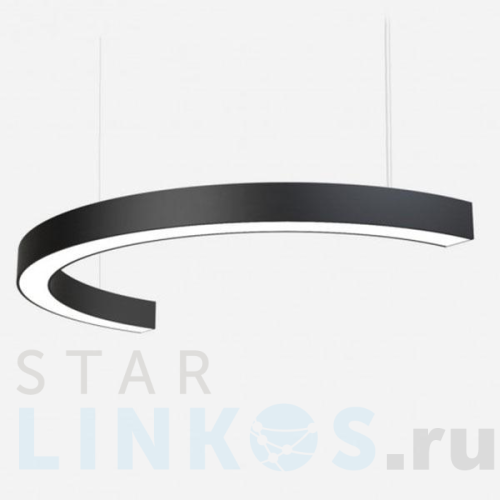 Купить Подвесной светодиодный светильник Siled Nimbus-Half 7370841 за 14 800 руб. в Туле Купить с доставкой Подвесной светодиодный светильник Siled Nimbus-Half 7370841 в Туле