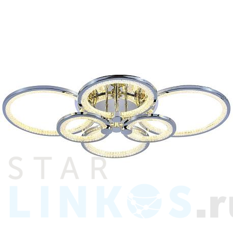 Купить Потолочная светодиодная люстра Profit Light 8002/6 CHR за 10 166 руб. в Туле фото 2 Купить с доставкой Потолочная светодиодная люстра Profit Light 8002/6 CHR в Туле фото 2