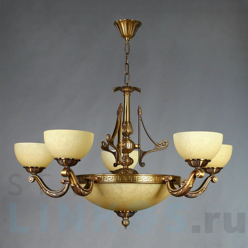 Купить Подвесная люстра Ambiente Tenerife 02166/5 AB за 146 052 руб. в Туле Купить с доставкой Подвесная люстра Ambiente Tenerife 02166/5 AB в Туле