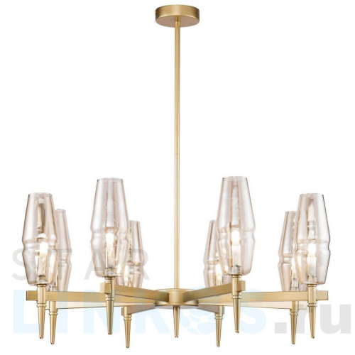 Купить с доставкой Подвесная люстра Maytoni Lita H002PL-08G в Туле