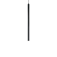 Купить Подвесной светодиодный светильник Ideal Lux Ultrathin D040 Round Nero 156699 в Туле