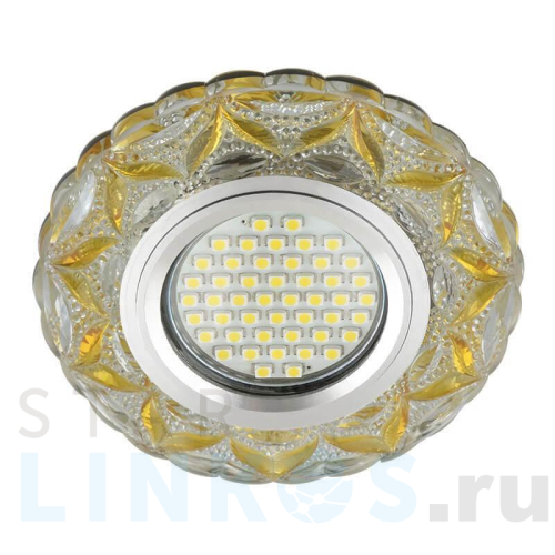 Купить с доставкой Встраиваемый светильник Fametto Luciole DLS-L149 Gu5.3 Glassy/Light Gold в Туле
