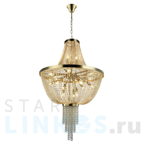 Купить Подвесная люстра Lumien Hall Лиссоне LH0043/18P-GDCG за 87 640 руб. в Туле Купить с доставкой Подвесная люстра Lumien Hall Лиссоне LH0043/18P-GDCG в Туле