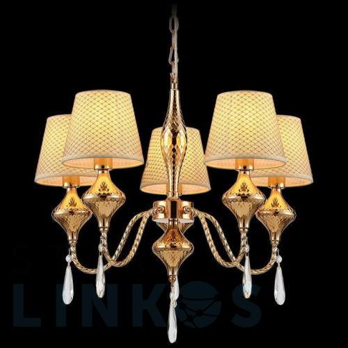 Купить Подвесная люстра Illumico IL6176-5P-27 GD за 9 640 руб. в Туле Купить с доставкой Подвесная люстра Illumico IL6176-5P-27 GD в Туле