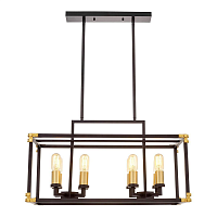 Купить Подвесная люстра Lumina Deco Waldorf LDP 1140-8 BK+MD в Туле