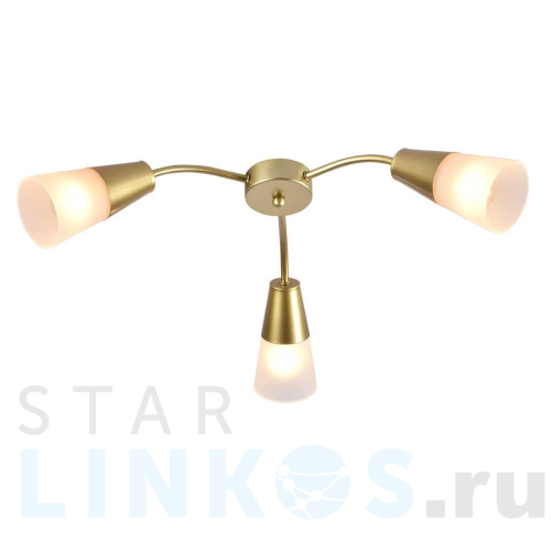 Купить Потолочная люстра Escada Aquilegia 1100/3P Gold за 3 210 руб. в Туле Купить с доставкой Потолочная люстра Escada Aquilegia 1100/3P Gold в Туле