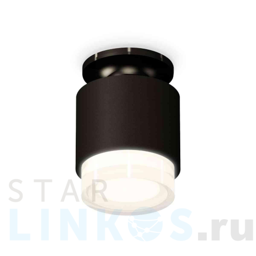 Купить с доставкой Комплект накладного светильника Ambrella light Techno Spot XS7511065 SBK/PBK/FR черный песок/черный полированный/белый матовый (N7926, C7511, N7160) в Туле