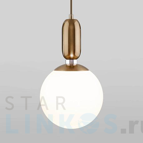 Купить Подвесной светильник Eurosvet Bubble 50197/1 латунь за 6 660 руб. в Туле фото 2 Купить с доставкой Подвесной светильник Eurosvet Bubble 50197/1 латунь в Туле фото 2