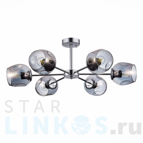 Купить Потолочная люстра Evoluce Pallo SLE155402-06 за 13 410 руб. в Туле Купить с доставкой Потолочная люстра Evoluce Pallo SLE155402-06 в Туле