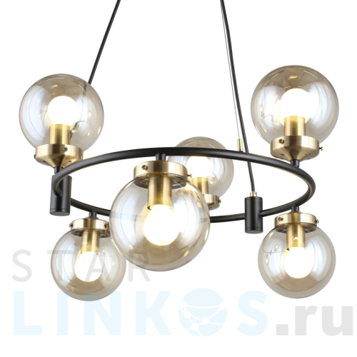 Купить Подвесная люстра Omnilux Sorrento OML-94003-06 за 13 890 руб. в Туле Купить с доставкой Подвесная люстра Omnilux Sorrento OML-94003-06 в Туле