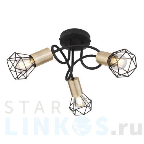 Купить Потолочная люстра Globo Xara I 54802S-3DAB за 9 507 руб. в Туле Купить с доставкой Потолочная люстра Globo Xara I 54802S-3DAB в Туле