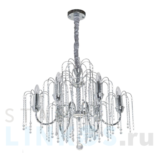Купить с доставкой Подвесная люстра Chiaro Диана 340011706 в Туле